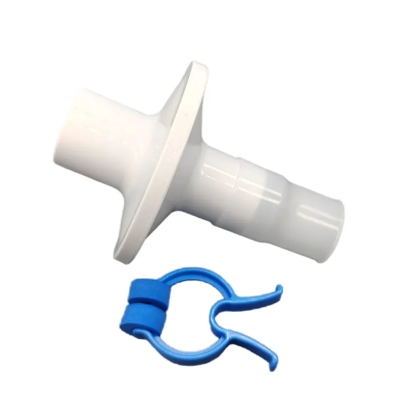 Thinkehoo High Quality Disposable Breathing Filter Lung Function Machine Filter Spirometer Filter with Mouthpiece