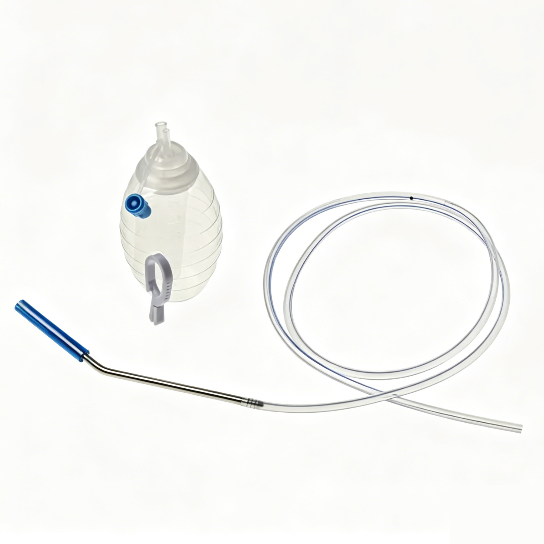 Disposable Closed Wound Suction Drainage System with Bulb Evacuator – Sterile Post-Operative Surgical Wound Drain