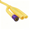 Disposable Foley Catheter – 2-Way Indwelling Urinary Catheter with Balloon, Sterile Latex/Silicone for Hospital Use
