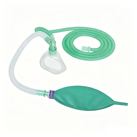 Disposable Coaxial Duo Limb Anesthesia Breathing Circuit Set with 22mm/15mm Connectors adult