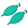 Latex-free disposable breathing bag with nitrile and neoprene bag body and PVC connector, 3L