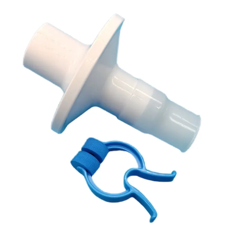 Thinkehoo High Quality Disposable Breathing Filter Lung Function Machine Filter Spirometer Filter with Mouthpiece