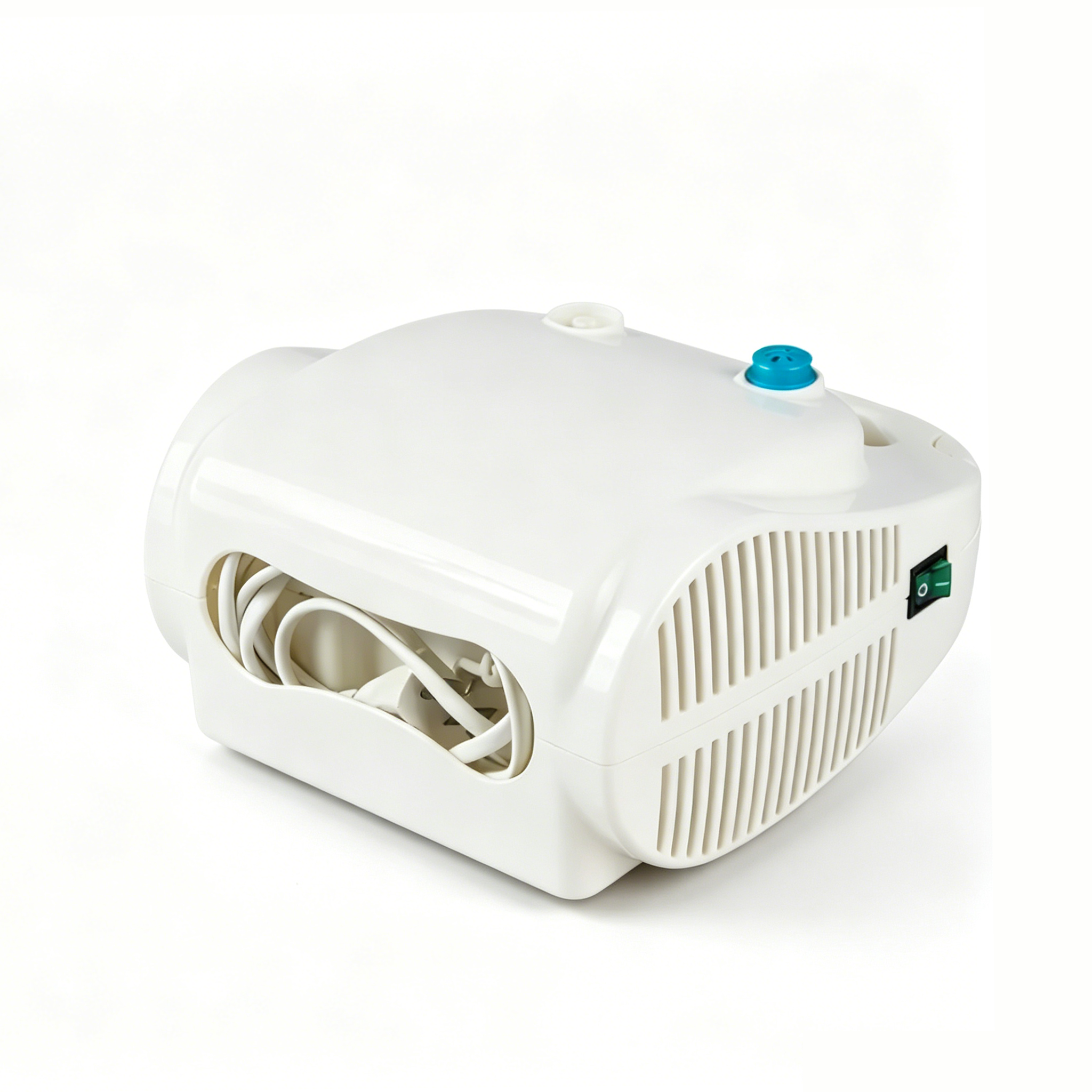 Portable Handheld Mesh Nebulizer Machine for Home Use – Rechargeable Travel Nebulizer with Adult & Child Masks for Breathing Treatment
