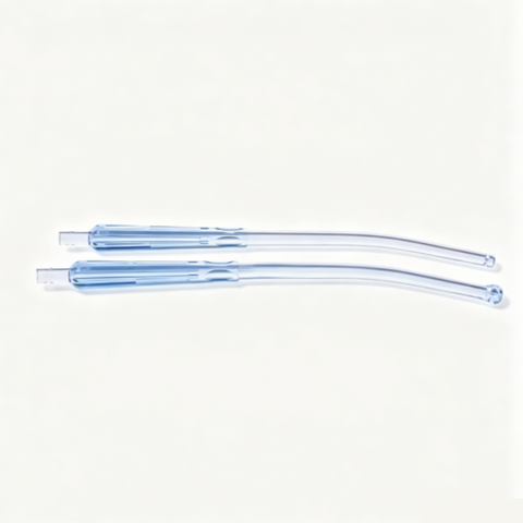 Disposable Sterile Yankauer Suction Tip with Vacuum Control – Oropharyngeal Surgical Suction Catheter for Oral and Pharyngeal Fluid Removal
