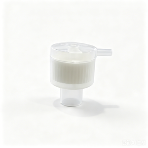 Disposable HME Filter – Heat and Moisture Exchange Filter with 22mm/15mm Connectors for Ventilator and Anesthesia Circuits