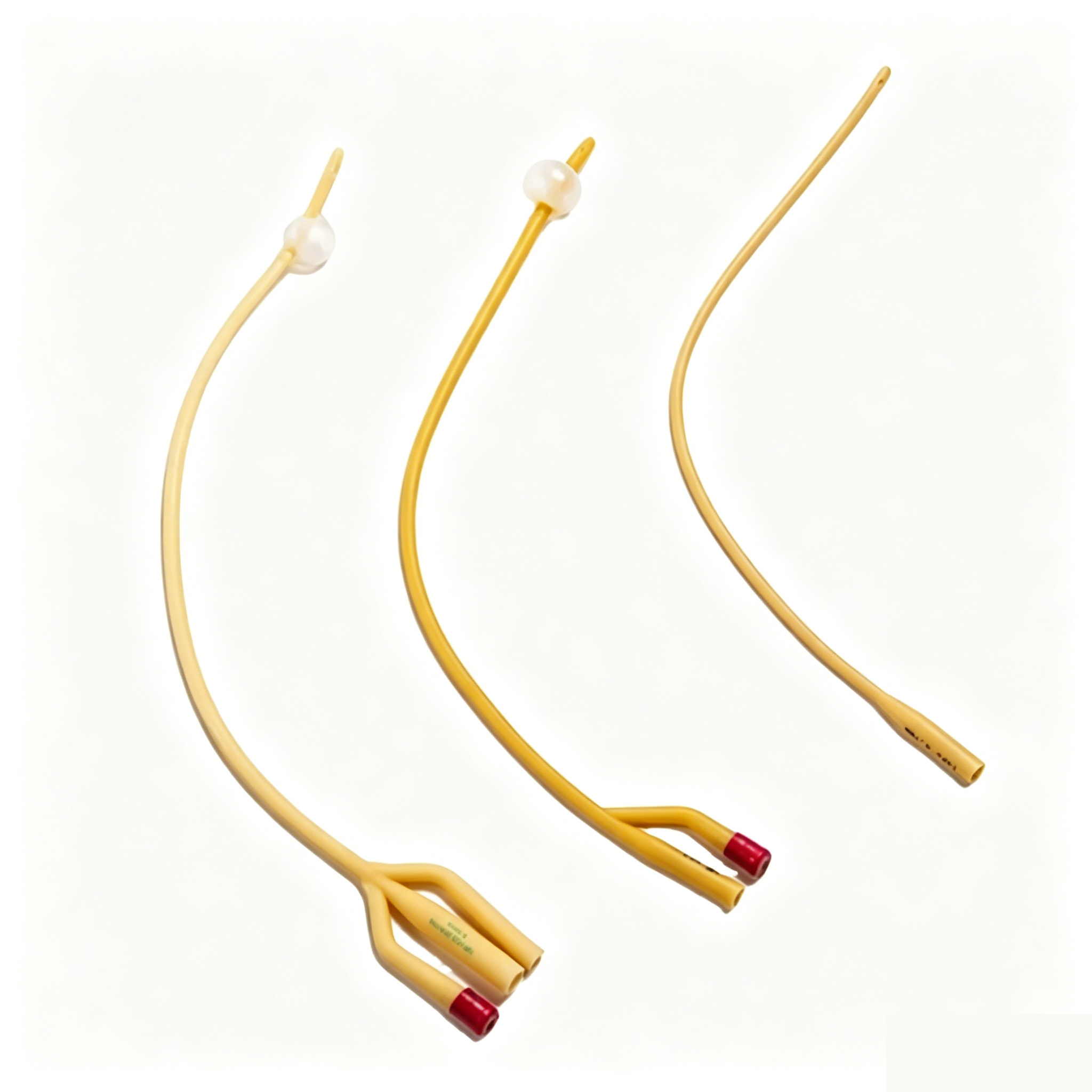 Disposable Foley Catheter – 2-Way Indwelling Urinary Catheter with Balloon, Sterile Latex/Silicone for Hospital Use