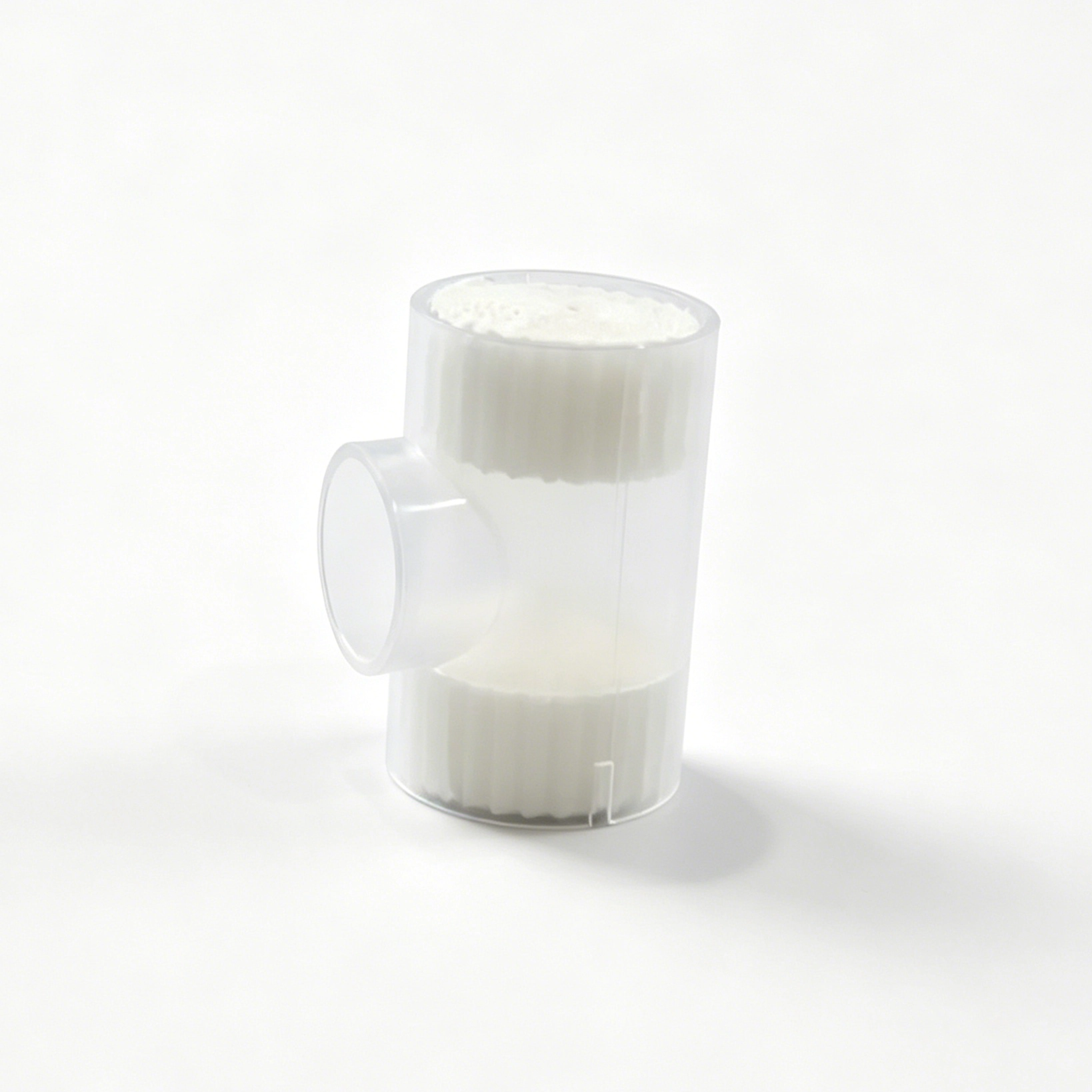 Disposable HME Filter – Heat and Moisture Exchange Filter with 22mm/15mm Connectors for Ventilator and Anesthesia Circuits