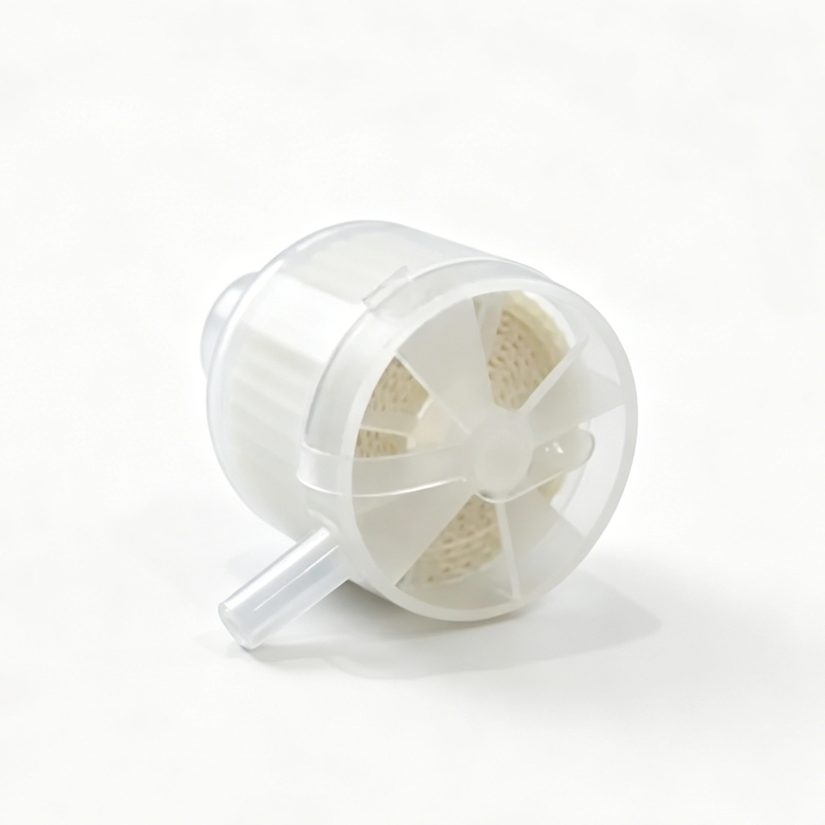 Disposable HME Filter – Heat and Moisture Exchange Filter with 22mm/15mm Connectors for Ventilator and Anesthesia Circuits