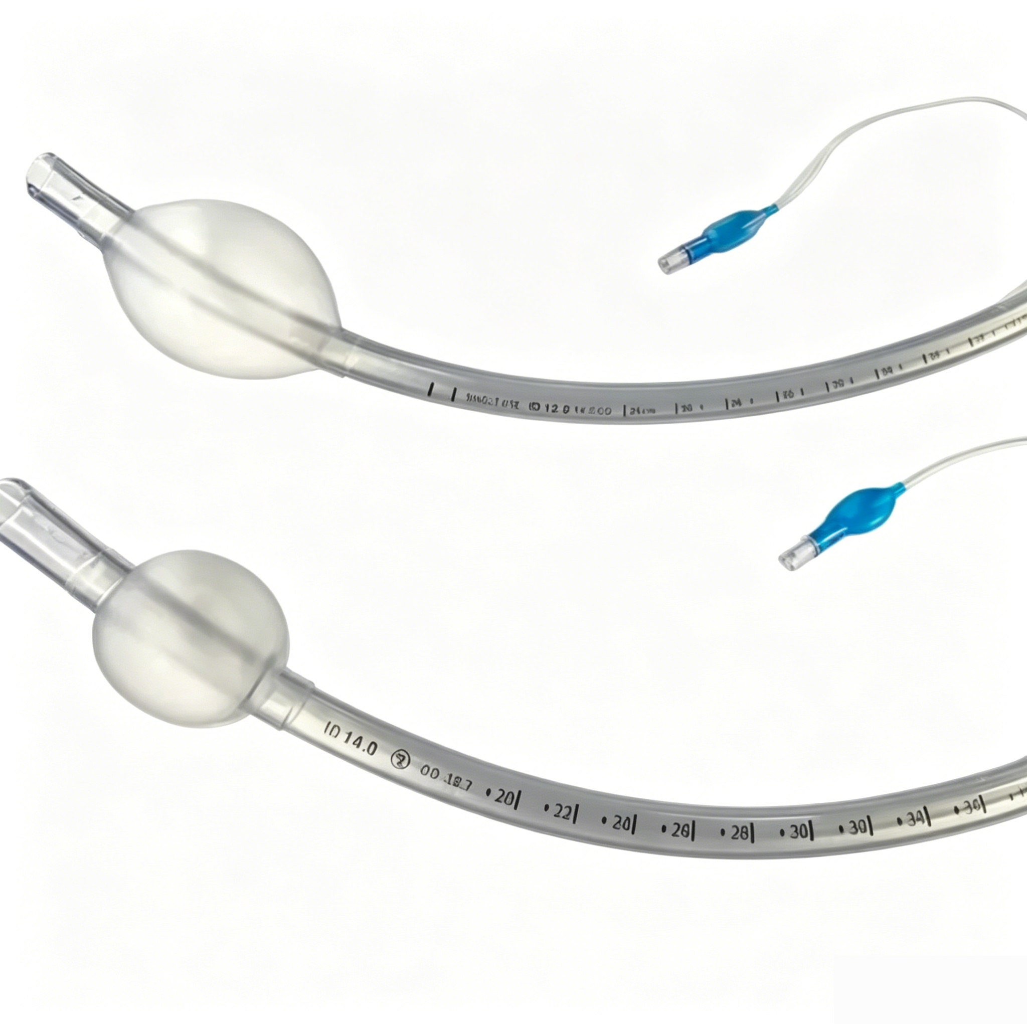 Disposable Standard Single-Lumen Cuffed Oral Endotracheal Tube with 15mm Connector – Sterile PVC ETT with High-Volume Low-Pressure Cuff