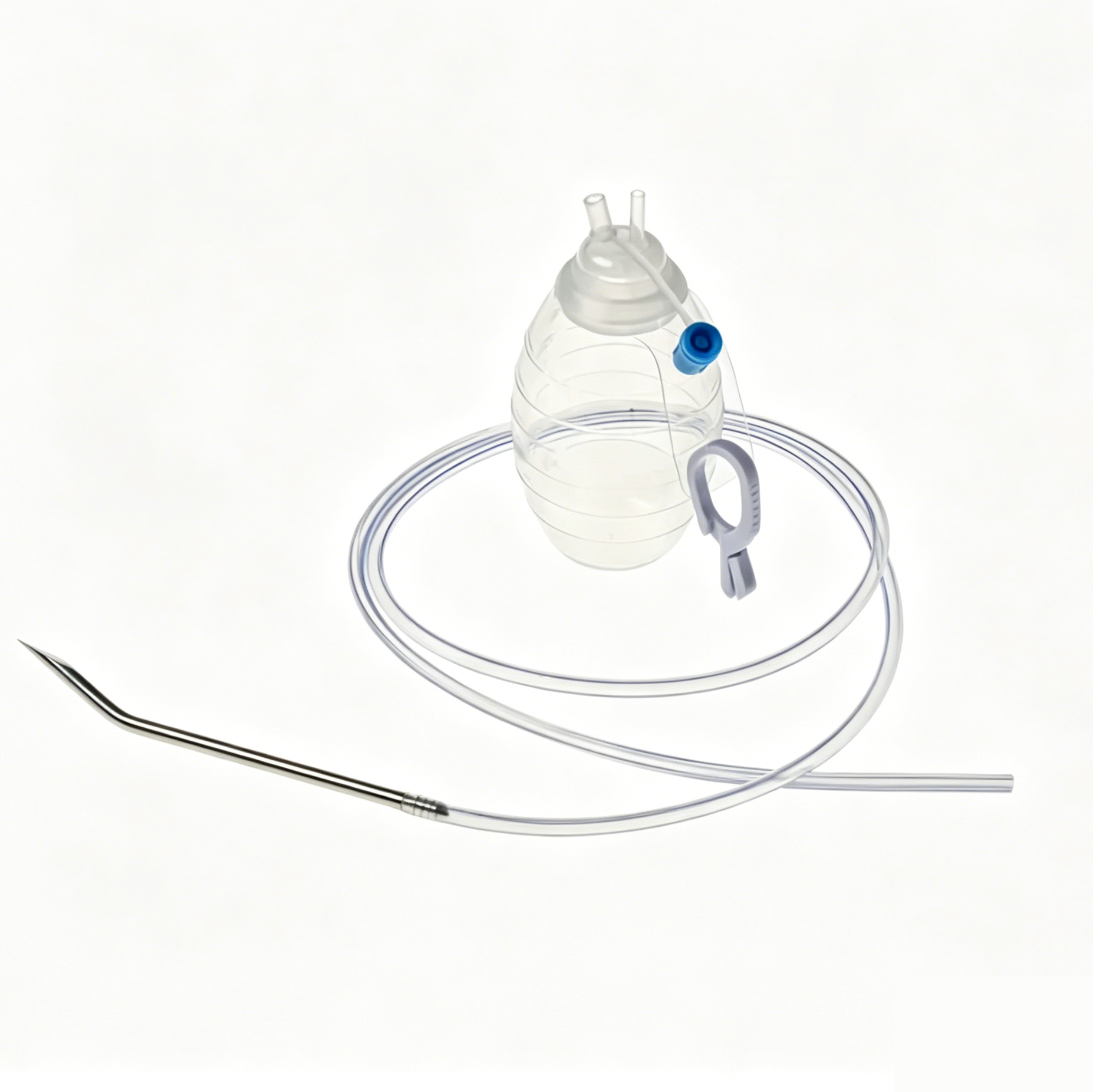 Disposable Closed Wound Suction Drainage System with Bulb Evacuator – Sterile Post-Operative Surgical Wound Drain