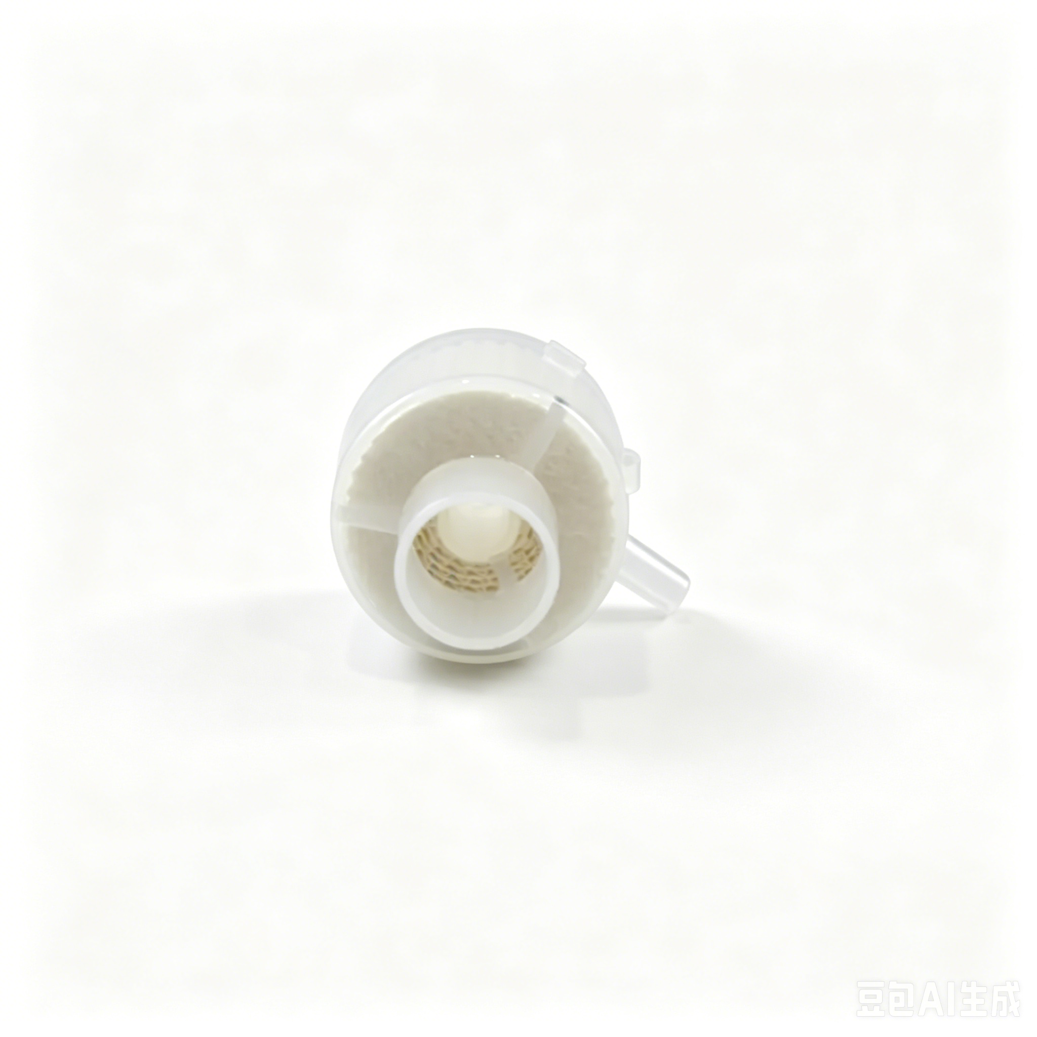 Disposable HME Filter – Heat and Moisture Exchange Filter with 22mm/15mm Connectors for Ventilator and Anesthesia Circuits