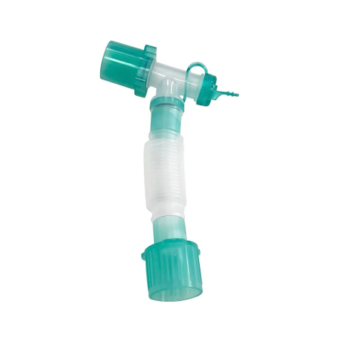Disposable Medical Catheter Mount 15cm Corrugated Smoothbore Expandable Catheter Mount Tube