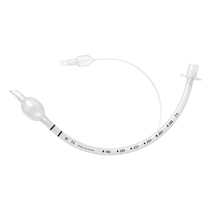 Standard cuffed endotracheal tube with high-volume low-pressure cuff and Murphy eye