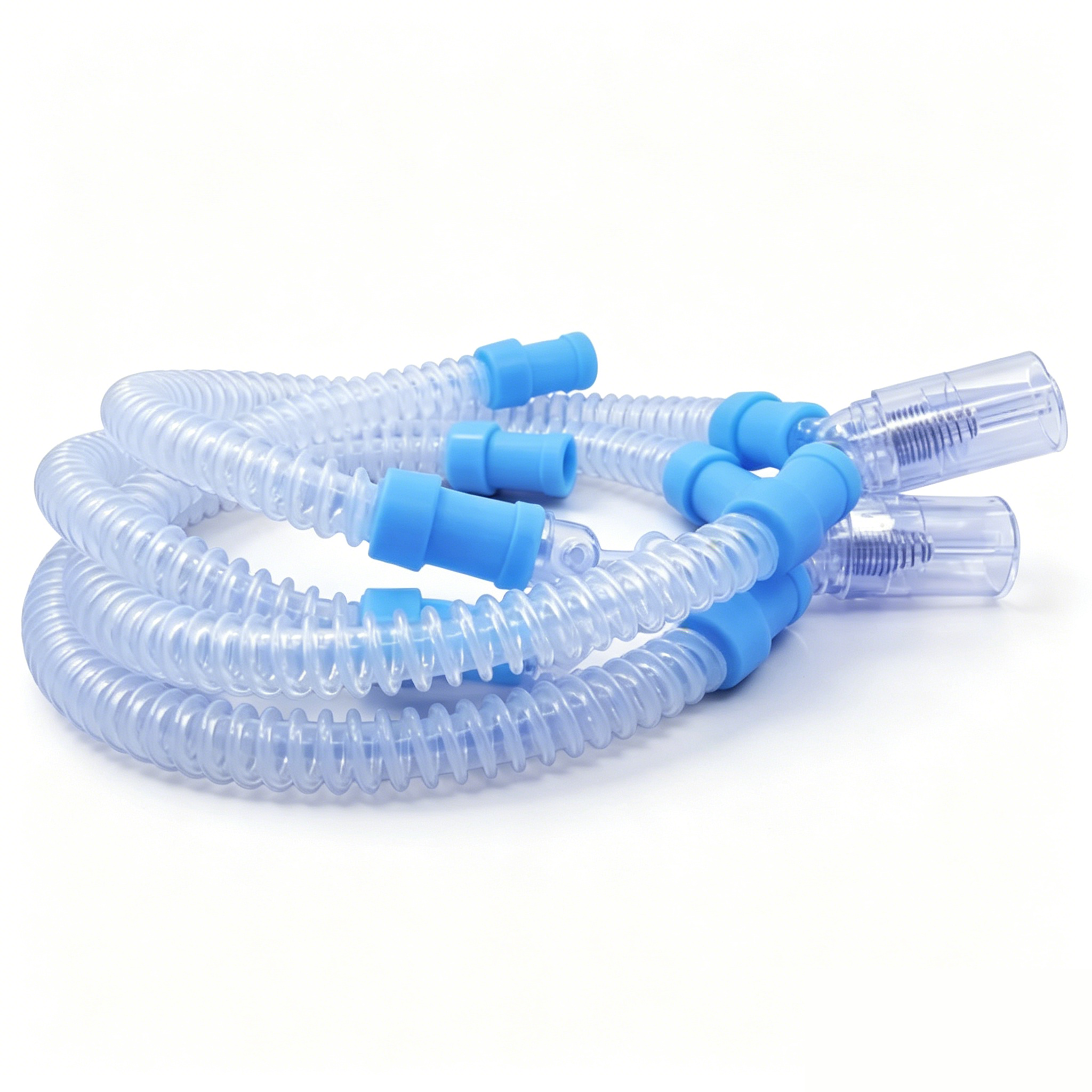 Medical Grade Reusable Silicone Anesthesia Ventilator Breathing Circuit – Autoclavable with 22mm Connectors