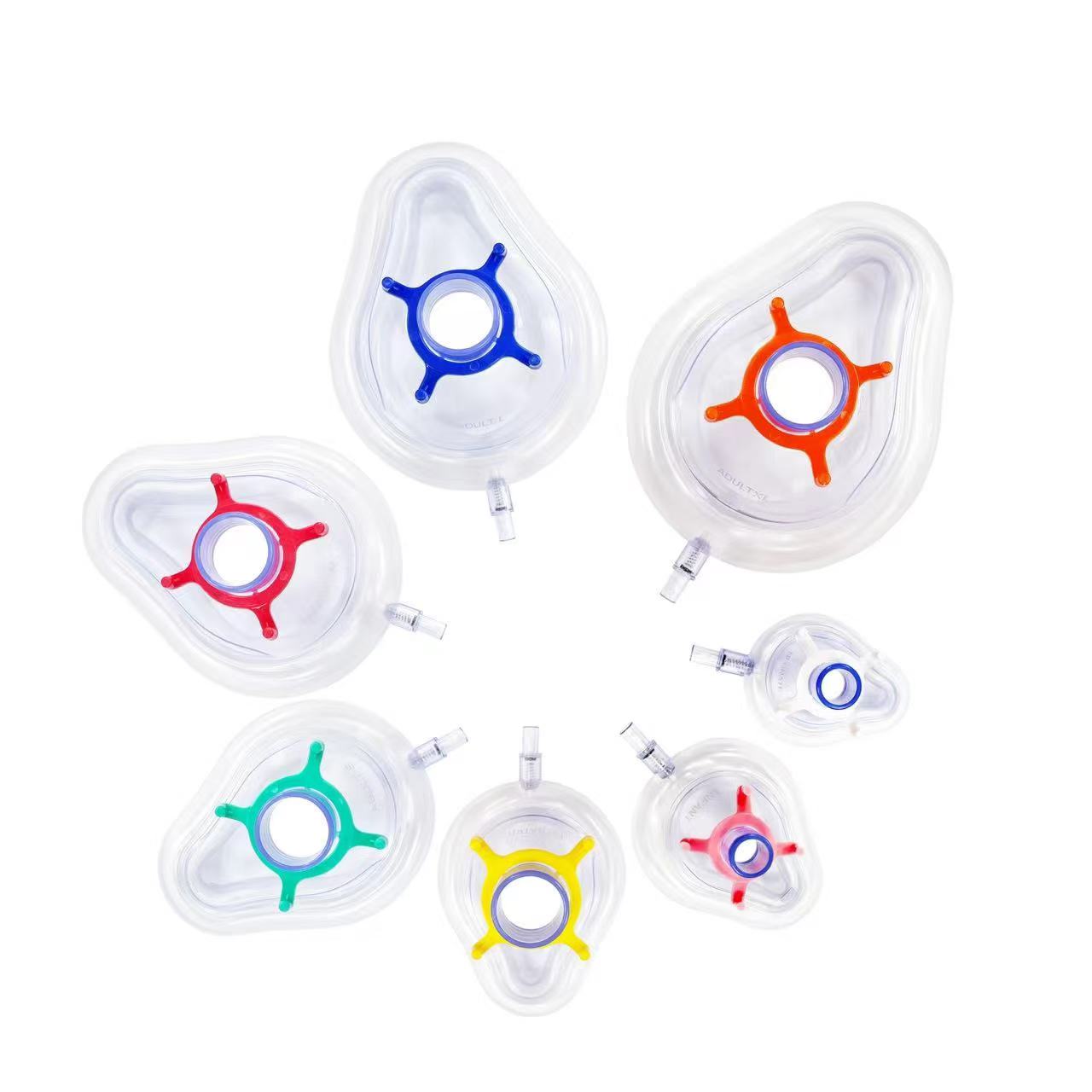 Anesthesia Masks Valve Up And Horizontal Valve Version 
