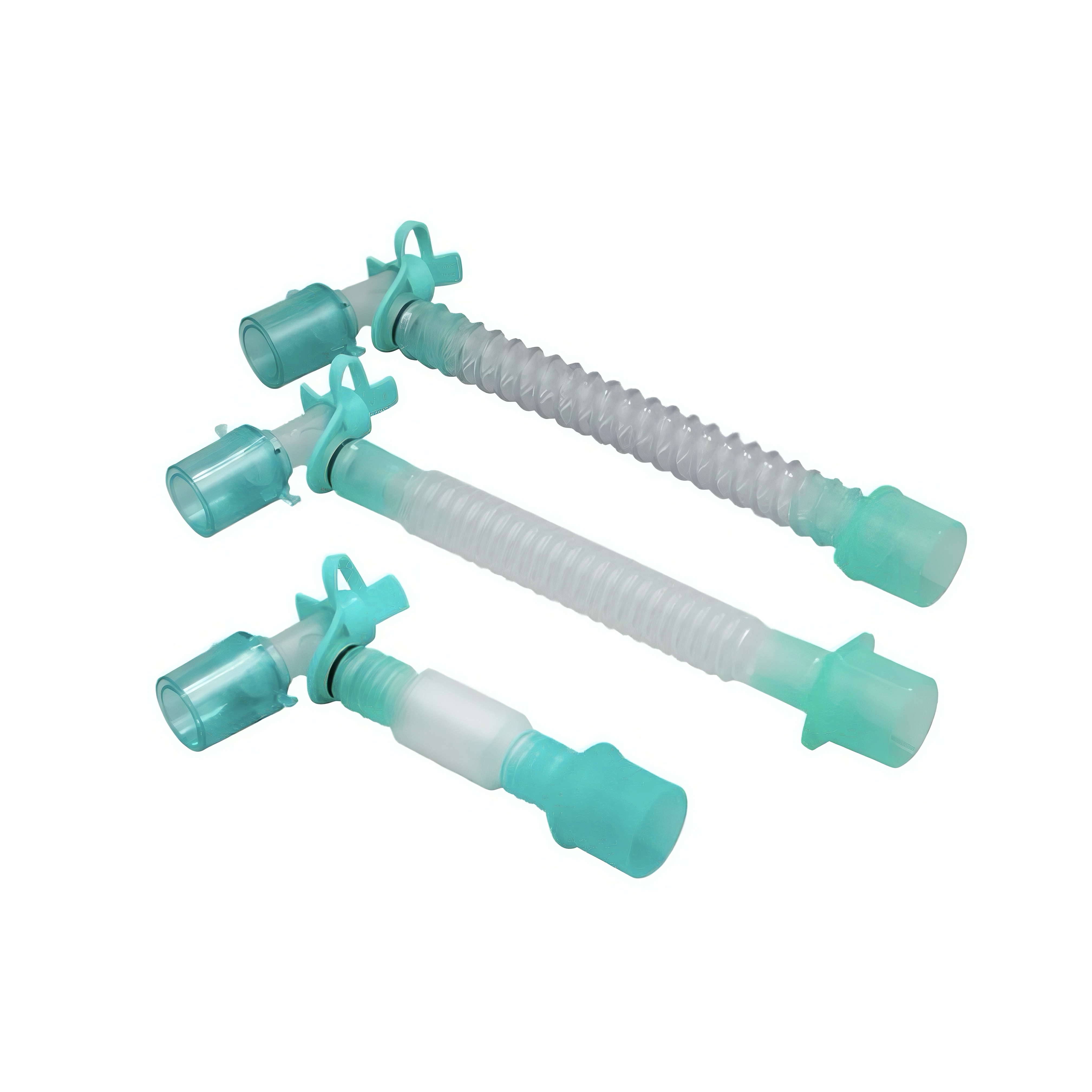 Disposable Medical Catheter Mount 15cm Corrugated Smoothbore Expandable Catheter Mount Tube