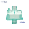 High efficiency pleated filter membrane inside a HEPA breathing filter