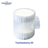 Tracheostomy HME filter with 15 mm connector