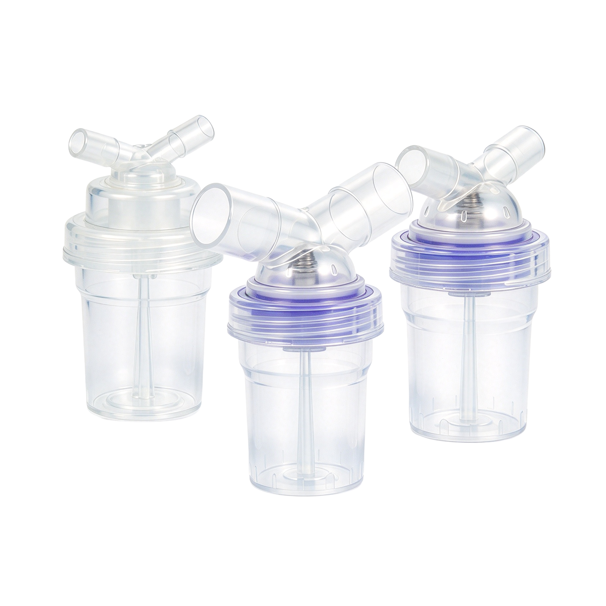 Disposable Water Trap for Anesthetic Breathing Circuit