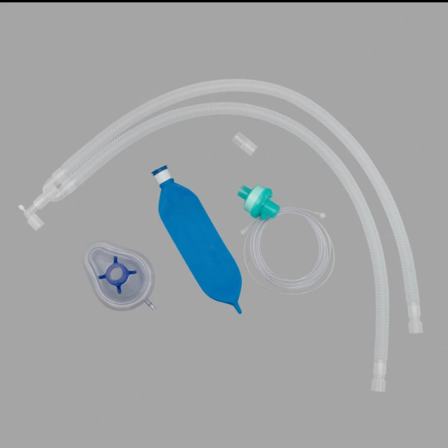 Medical Supplies Disposable Ventilator Circuit Breathing Circuit Anesthesia Breathing Circuit Kit for Hospital