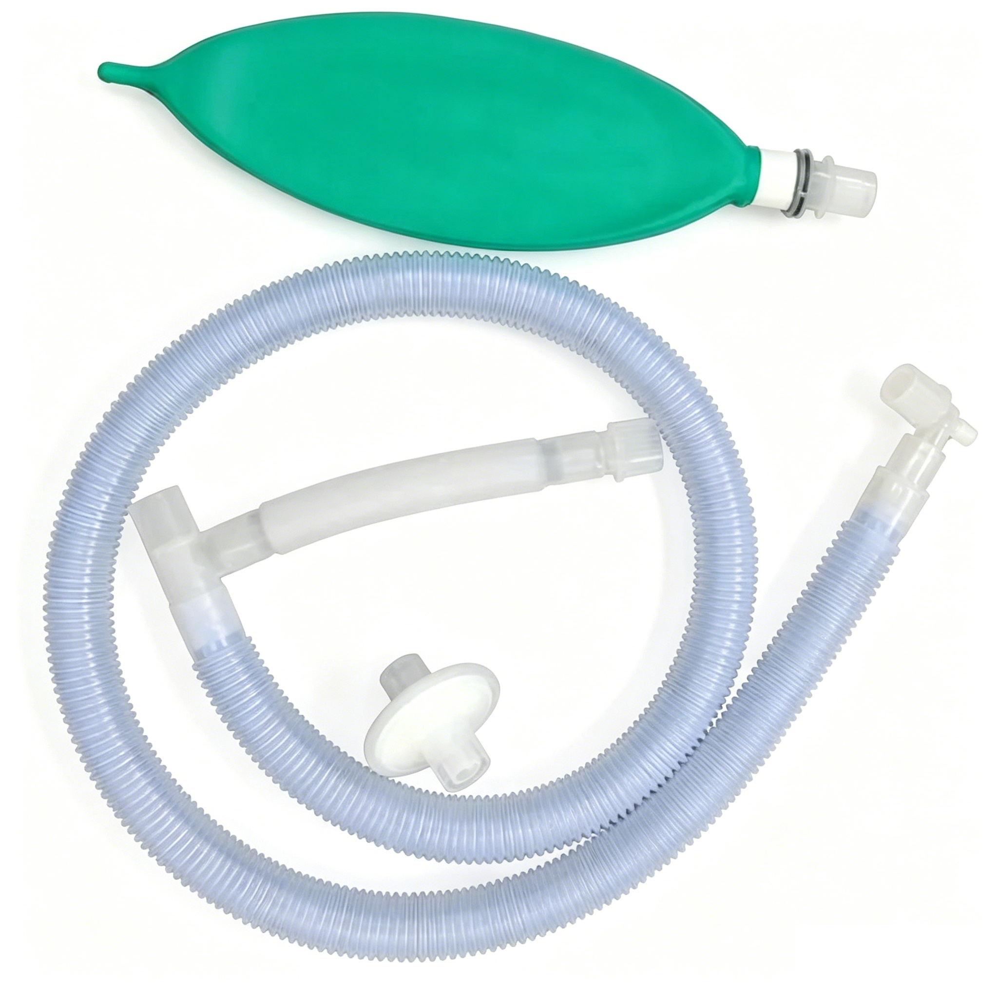 Disposable Single Limb Anesthesia Breathing Circuit Set with 22mm Connectors for Ventilator Patients