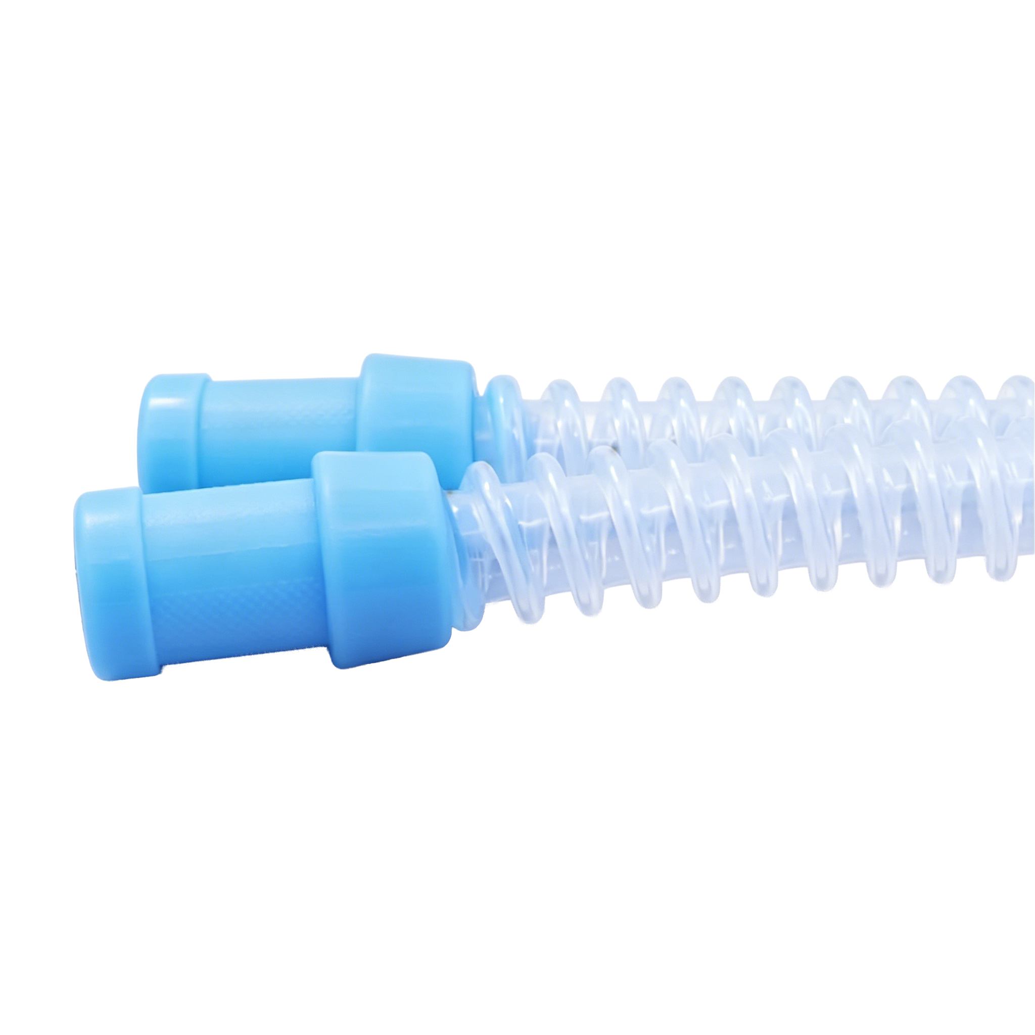 22 mm connector on a reusable silicone breathing circuit