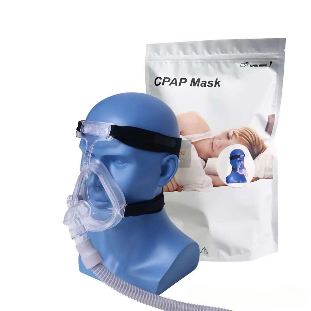 Factory Supply Oral-Nasal CPAP Mask with Forehead Bracket Type
