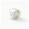 Disposable HME Filter – Heat and Moisture Exchange Filter with 22mm/15mm Connectors for Ventilator and Anesthesia Circuits