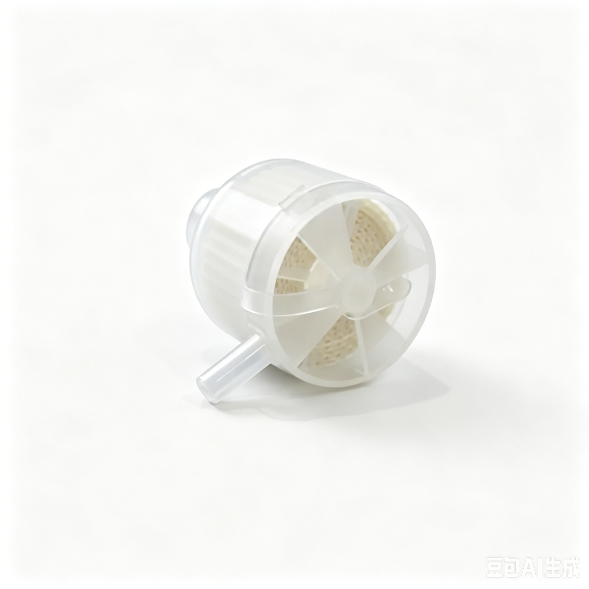 Disposable HME Filter – Heat and Moisture Exchange Filter with 22mm/15mm Connectors for Ventilator and Anesthesia Circuits