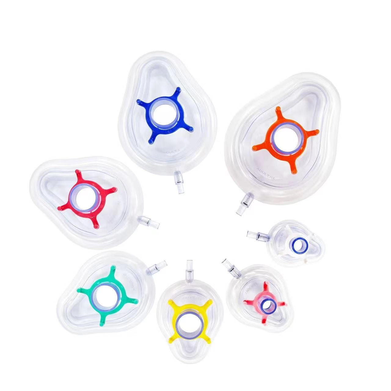 Anesthesia Masks Valve Up And Horizontal Valve Version 