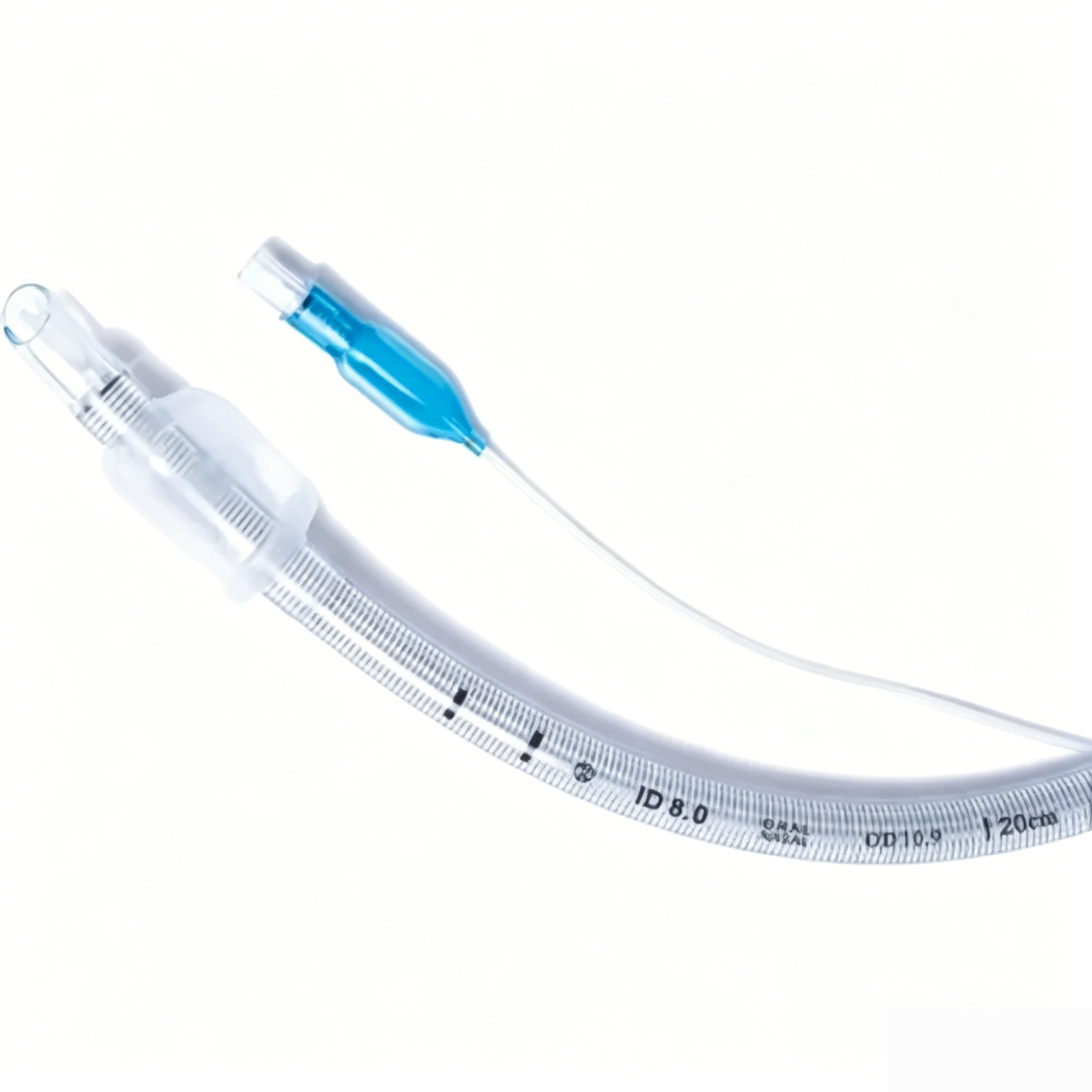 Disposable Standard Single-Lumen Cuffed Oral Endotracheal Tube with 15mm Connector – Sterile PVC ETT with High-Volume Low-Pressure Cuff