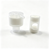Disposable HME Filter – Heat and Moisture Exchange Filter with 22mm/15mm Connectors for Ventilator and Anesthesia Circuits