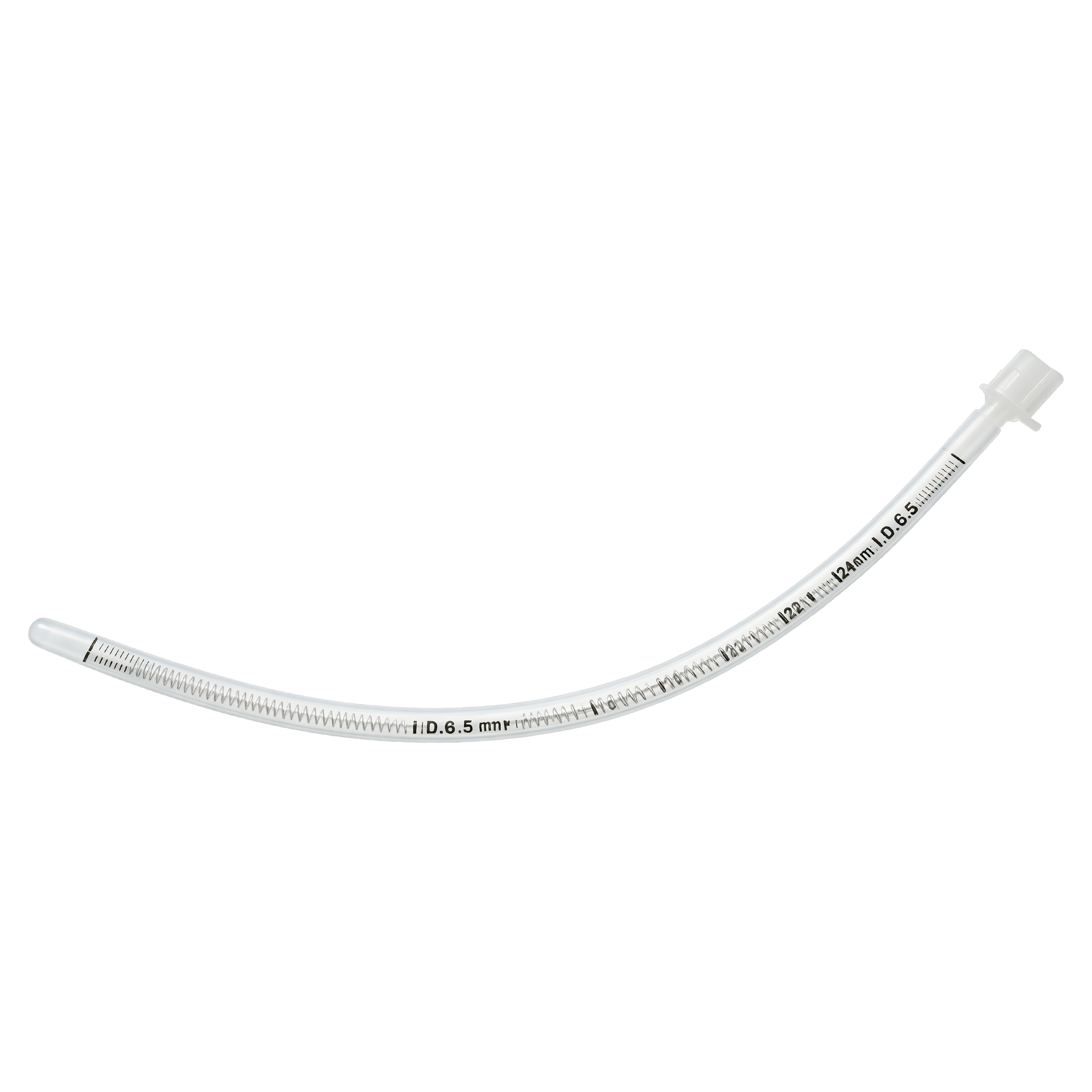 Reinforced uncuffed armoured endotracheal tube, anti-kink design