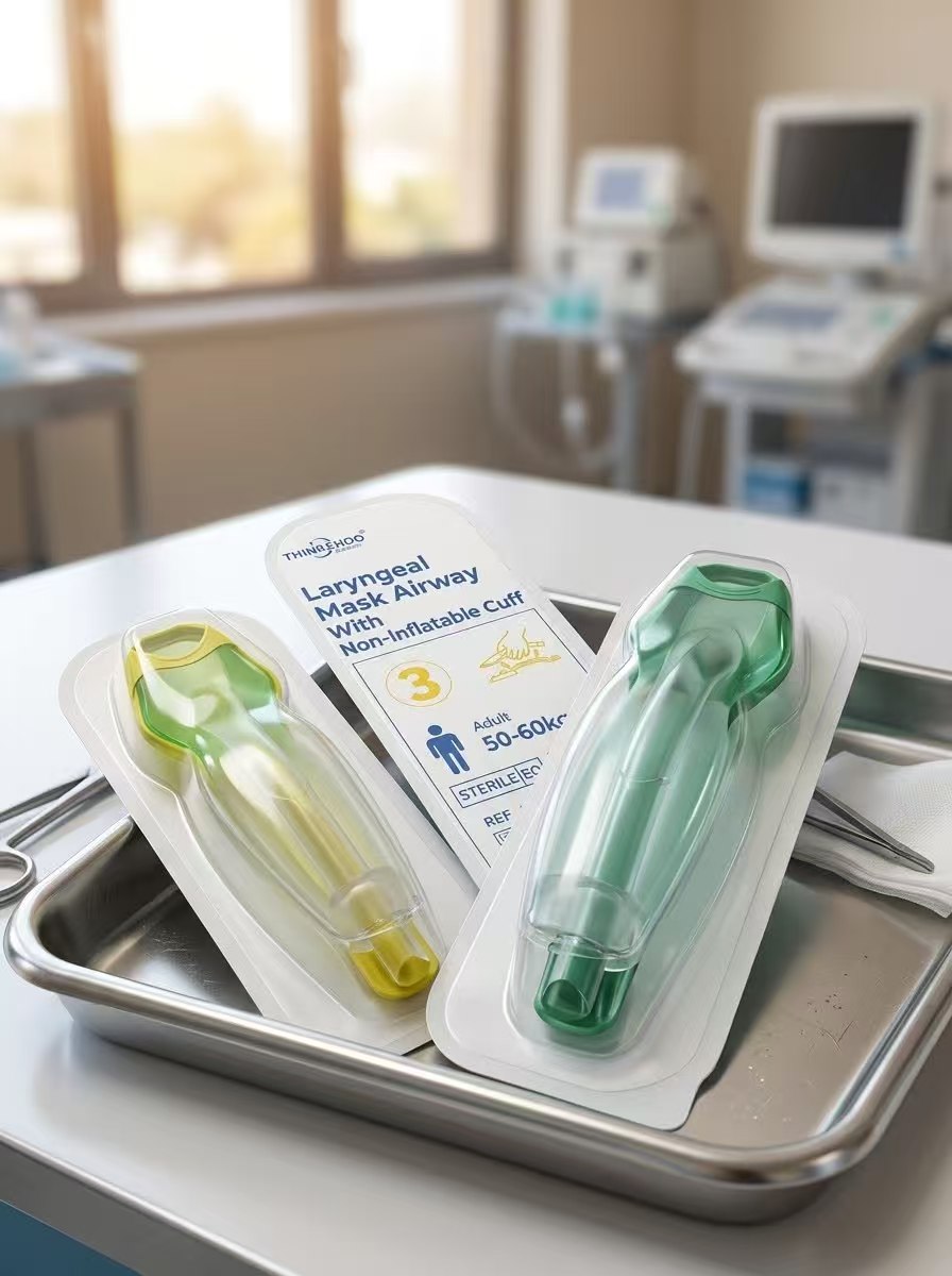 Disposable Non-Inflatable Silicone Laryngeal Mask Airway