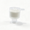 Disposable HME Filter – Heat and Moisture Exchange Filter with 22mm/15mm Connectors for Ventilator and Anesthesia Circuits
