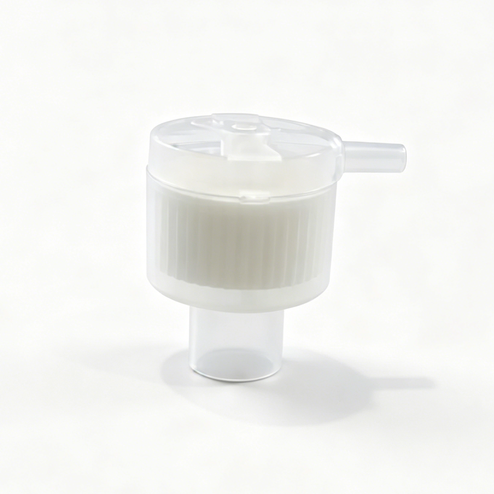 Disposable HME Filter – Heat and Moisture Exchange Filter with 22mm/15mm Connectors for Ventilator and Anesthesia Circuits