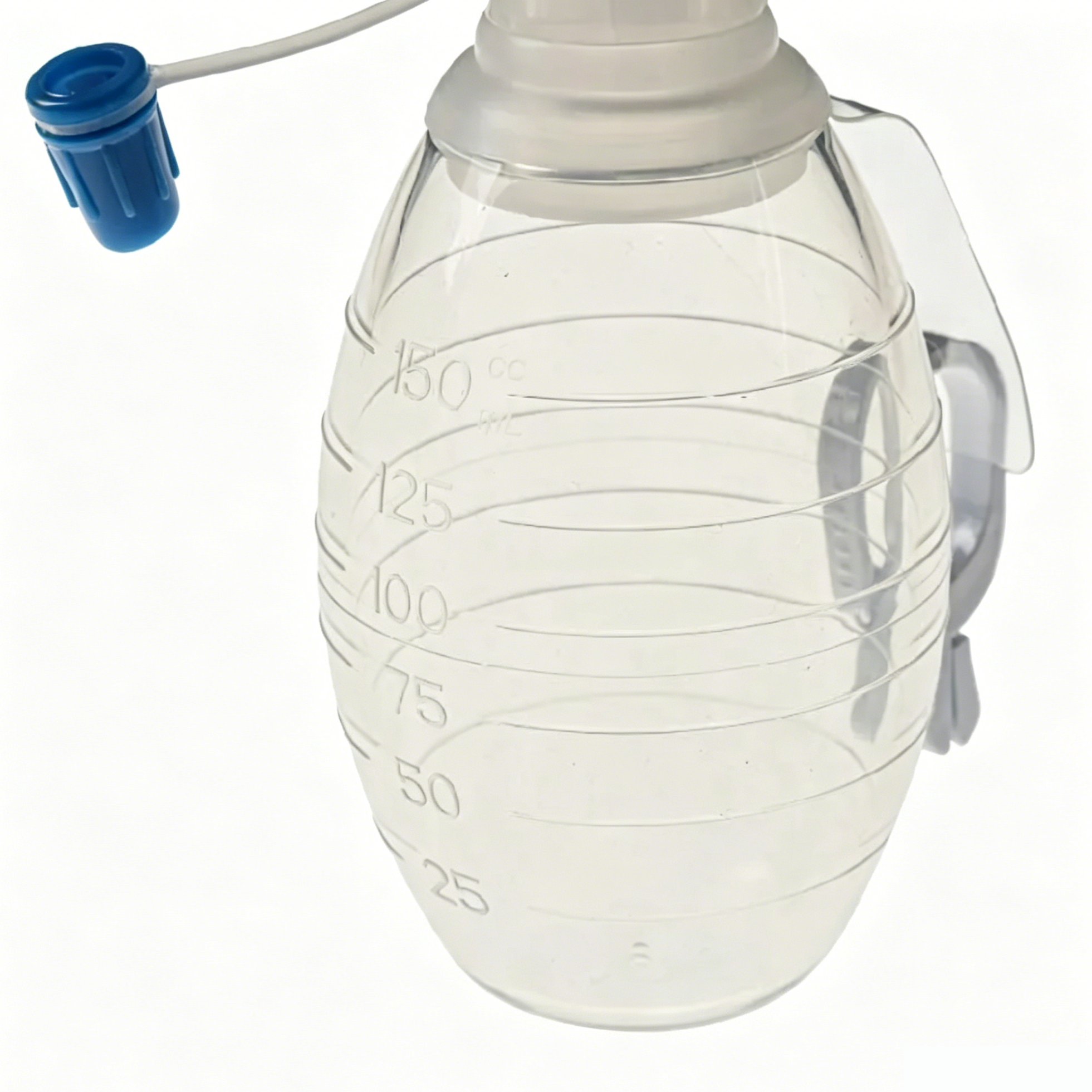 Disposable Closed Wound Surgical Suction Reservoir with Negative Pressure Bulb – Sterile Fluid Collection Container