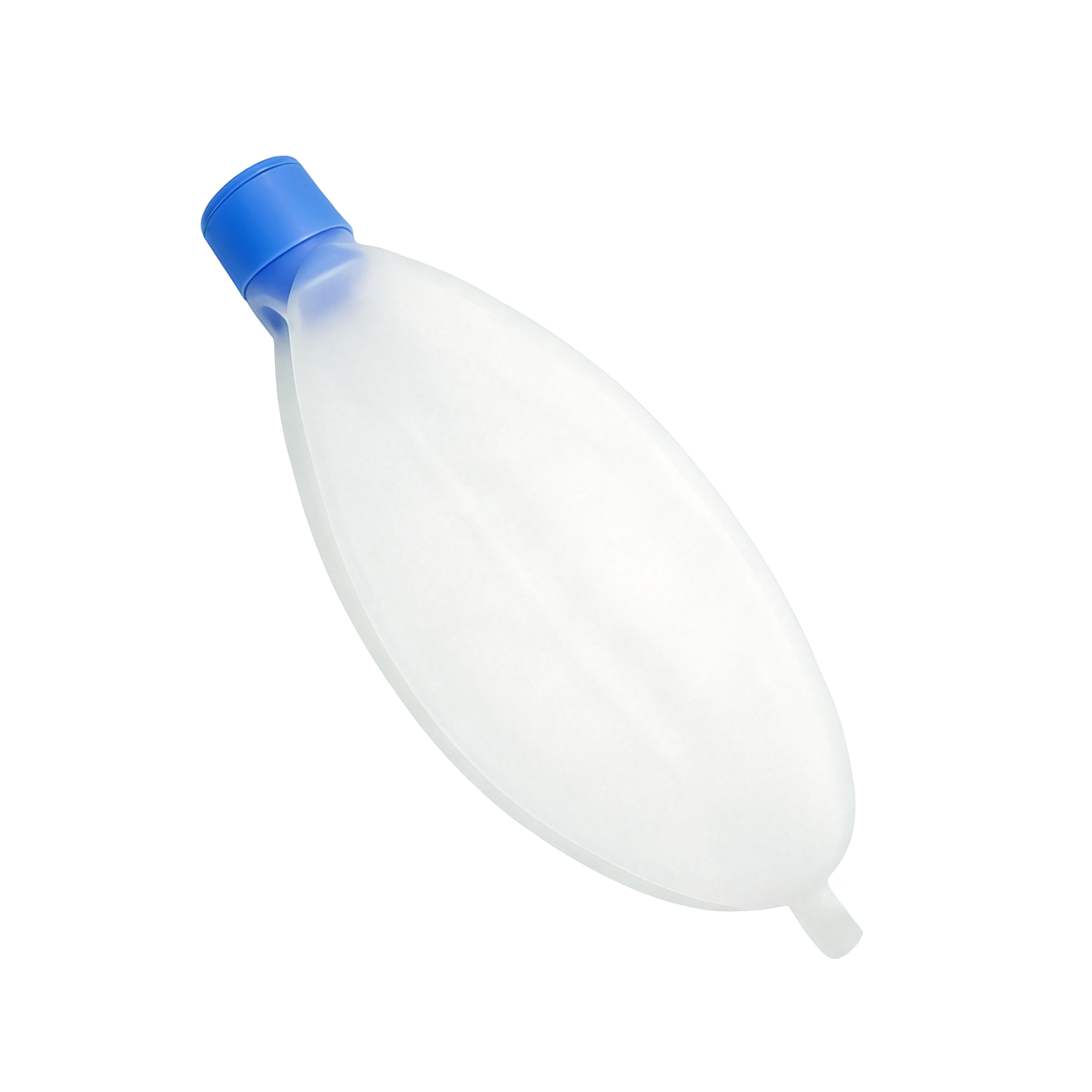 Reusable silicone breathing bag for anesthesia machine, 3L, with 22 mm connector