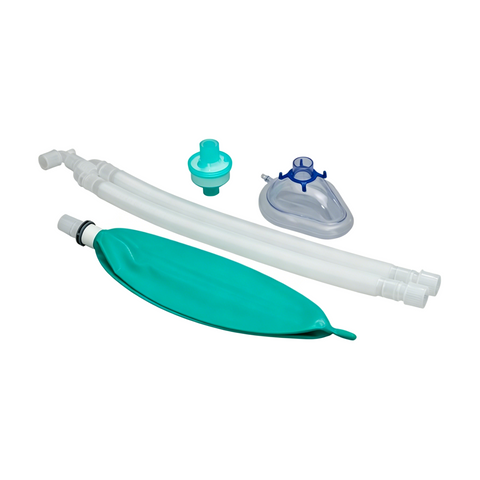 Disposable Dual Heated Wire Ventilator Breathing Circuit with 22mm Connectors for ICU and Anesthesia Use