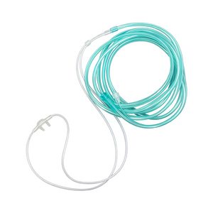 Disposable OraEnd-tidal CO2 monitoring nasal cannula with CO2 sampling line and oral sampling port, adult sizel-Nasal EtCO2 Sampling Cannula – Capnography Nasal Cannula for End-Tidal CO2 Monitoring