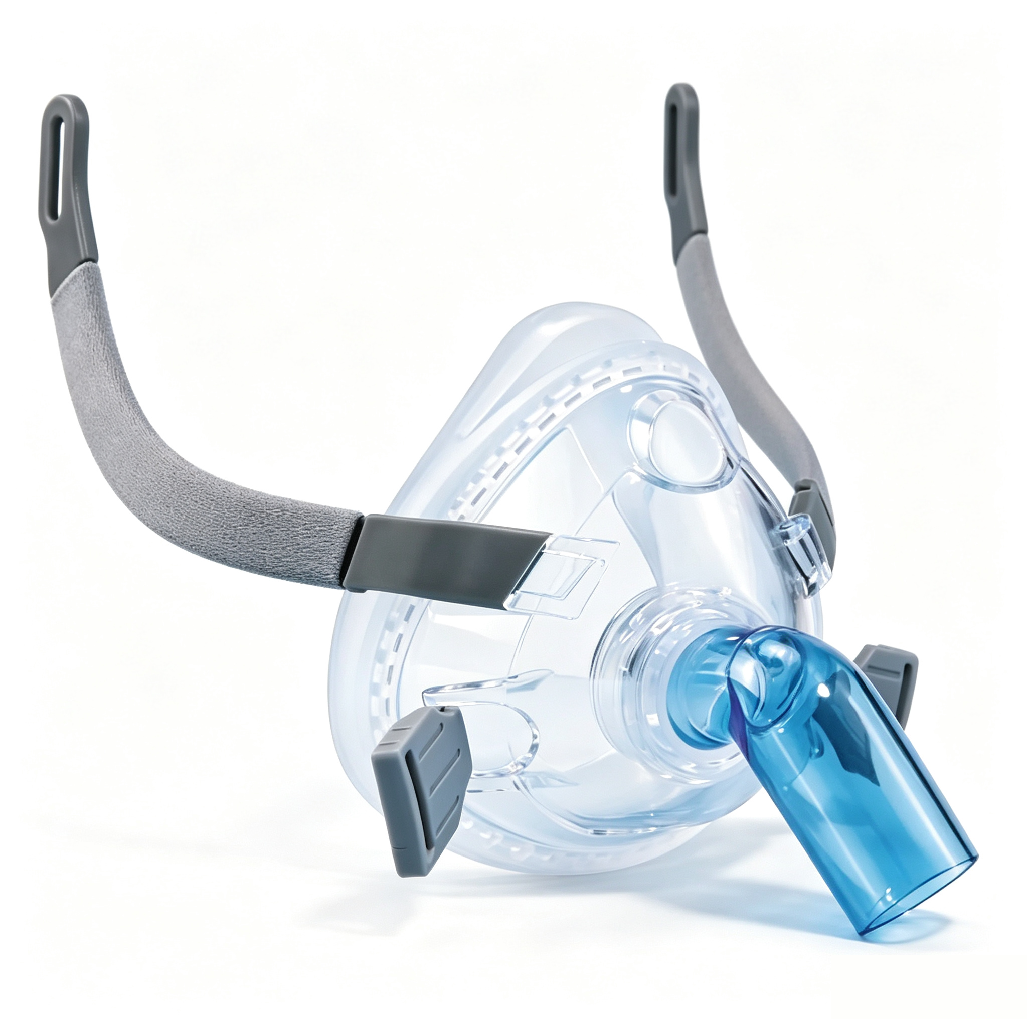 Disposable Nasal CPAP Mask with Soft Cushion for Sleep Apnea Therapy – Comfortable Full Face Option Available