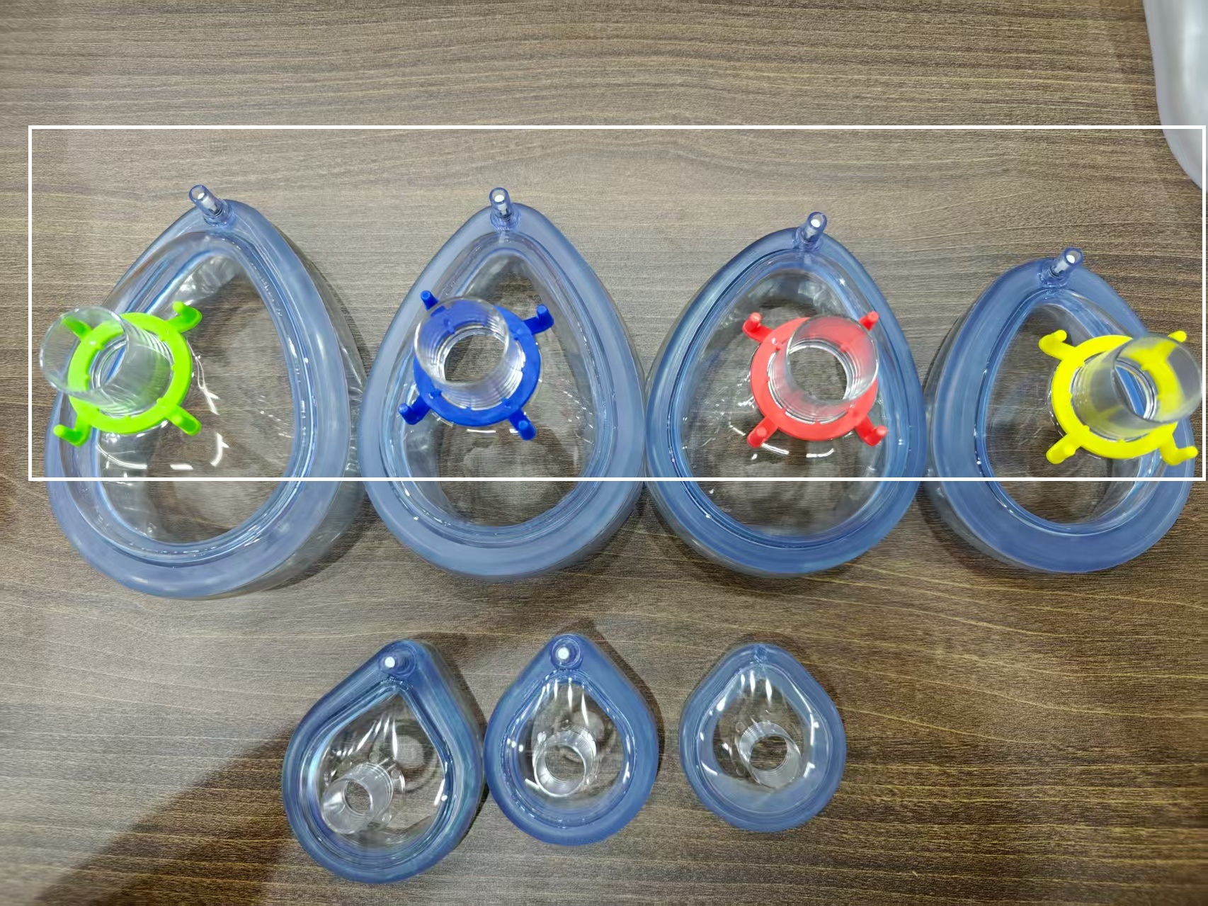 Anesthesia Masks Valve Up And Horizontal Valve Version 